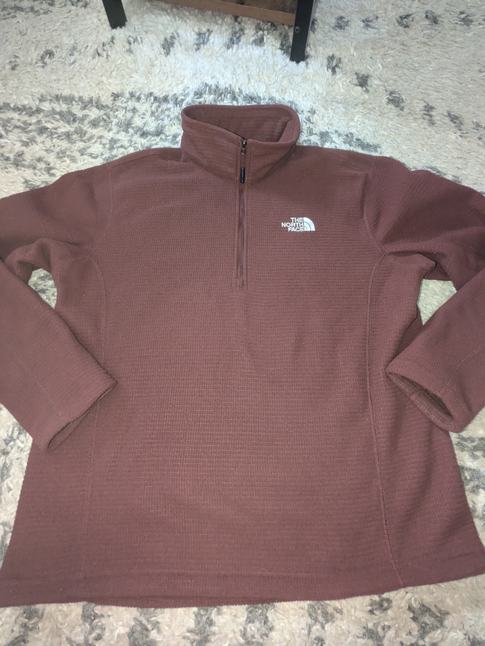 The North Face Men’s Half-Zip Sweater - Mauve Rose